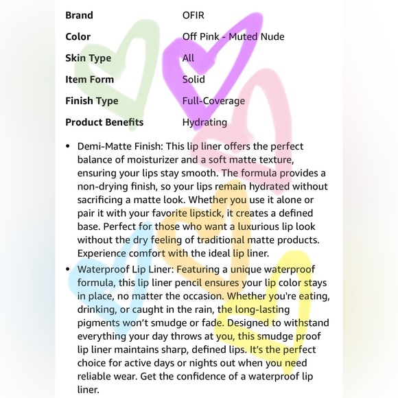 Longwear Demi-Matte Lip Line | Smudge-Proof, Easy Glide, Hydrating, Long-Lasting - Picture 2 of 10